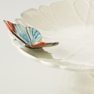 Bordallo Pinheiro Cloudy Butterflies cake stand - Buy now on ShopDecor - Discover the best products by BORDALLO PINHEIRO design