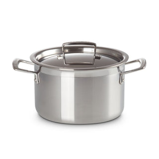 Le Creuset 3-ply Stainless Steel deep casserole - Buy now on ShopDecor - Discover the best products by LECREUSET design