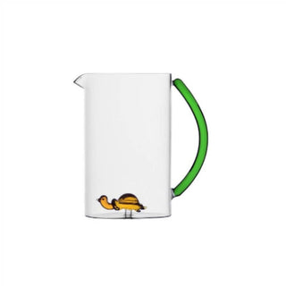 Ichendorf Animal Farm pitcher turtle with green handle - Buy now on ShopDecor - Discover the best products by ICHENDORF design