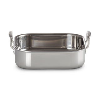 Le Creuset 3-ply Stainless Steel roaster 26x26 cm - Buy now on ShopDecor - Discover the best products by LECREUSET design
