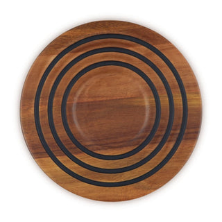 Le Creuset acacia wood magnetic trivet diam. 20 cm. - Buy now on ShopDecor - Discover the best products by LECREUSET design