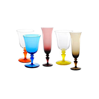Nason Moretti 8/77 Colorato wine chalice - Murano glass - Buy now on ShopDecor - Discover the best products by NASON MORETTI design