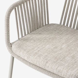 Pedrali Babila Twist 2795 armchair with cushion for outdoor use - Buy now on ShopDecor - Discover the best products by PEDRALI design