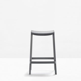 Pedrali Dome 267 stool H.65 cm. Pedrali Anthracite grey GA - Buy now on ShopDecor - Discover the best products by PEDRALI design