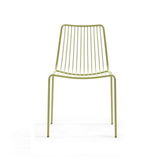 Pedrali Nolita 3651 garden chair with high backrest Pedrali Green VE100 - Buy now on ShopDecor - Discover the best products by PEDRALI design