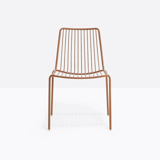 Pedrali Nolita 3651 garden chair with high backrest Pedrali Terracotta TE - Buy now on ShopDecor - Discover the best products by PEDRALI design