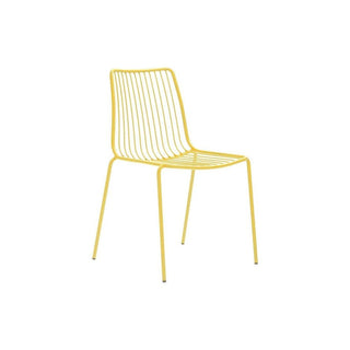 Pedrali Nolita 3651 garden chair with high backrest Pedrali Yellow GI100E - Buy now on ShopDecor - Discover the best products by PEDRALI design