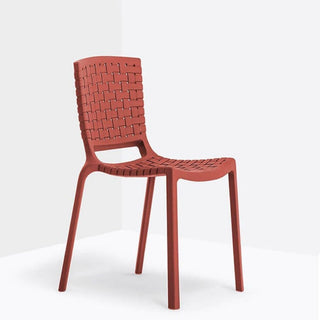 Pedrali Tatami 305 garden chair Pedrali Red RO400E - Buy now on ShopDecor - Discover the best products by PEDRALI design