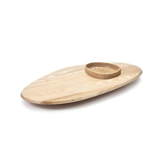 Serax Dune Platter with Bowl Natural Ash 60 cm - Buy now on ShopDecor - Discover the best products by SERAX design
