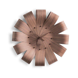 Nomon Ciclo Walnut wall clock diam. 55 cm. - Buy now on ShopDecor - Discover the best products by NOMON design