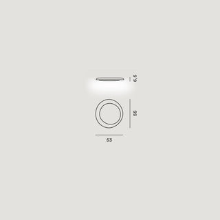 Foscarini Bahia Mini LED dimmable ceiling/wall lamp - Buy now on ShopDecor - Discover the best products by FOSCARINI design