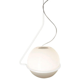 Foscarini Tonda suspension lamp 32x39 cm. White - Buy now on ShopDecor - Discover the best products by FOSCARINI design