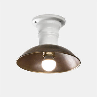 Il Fanale Mini Plafoniera Ceramica Bianca ceiling lamp - Ceramic - Buy now on ShopDecor - Discover the best products by IL FANALE design