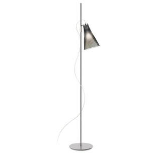 Kartell K-Lux floor lamp with grey painted steel structure h. 165 cm. Kartell Grey F - Buy now on ShopDecor - Discover the best products by KARTELL design