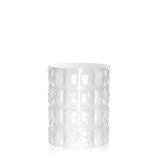 Kartell Matelassé vase Kartell Glossy white E5 - Buy now on ShopDecor - Discover the best products by KARTELL design