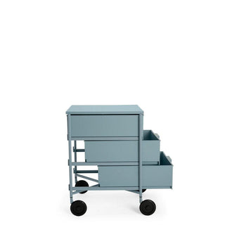 Kartell Mobil Mat chest of drawers with 3 drawers and wheels - Buy now on ShopDecor - Discover the best products by KARTELL design