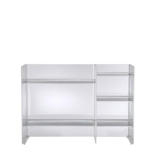Kartell Sound-Rack by Laufen container with 5 shelves Kartell Crystal B4 - Buy now on ShopDecor - Discover the best products by KARTELL design