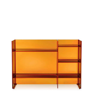 Kartell Sound-Rack by Laufen container with 5 shelves Kartell Amber AM - Buy now on ShopDecor - Discover the best products by KARTELL design