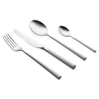 KnIndustrie 801 Set 24 pieces cutlery ice steel - white handle - Buy now on ShopDecor - Discover the best products by KNINDUSTRIE design