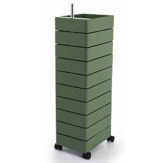 Magis 360° Container chest of 10 drawers Magis Green 1321C - Buy now on ShopDecor - Discover the best products by MAGIS design