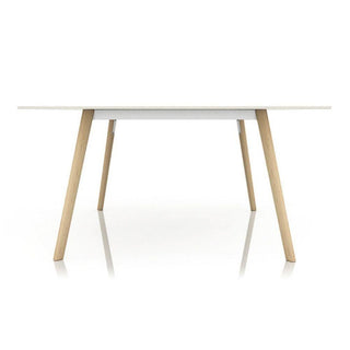 Magis Pilo fixed table 139x139 cm. white - Buy now on ShopDecor - Discover the best products by MAGIS design