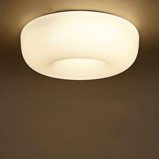 Martinelli Luce Pouff ceiling lamp LED white diam. 46 cm - Buy now on ShopDecor - Discover the best products by MARTINELLI LUCE design