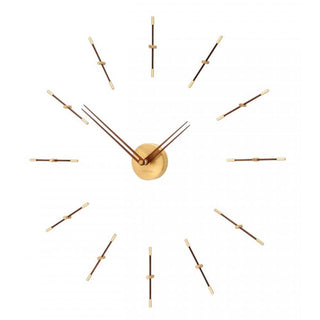 Nomon Mini Merlín 12T wall clock Brass - Buy now on ShopDecor - Discover the best products by NOMON design