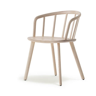 Pedrali Nym 2835 armchair in ash wood - Buy now on ShopDecor - Discover the best products by PEDRALI design