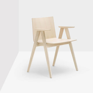 Pedrali Osaka 2815 natural ash chair with armrests - Buy now on ShopDecor - Discover the best products by PEDRALI design