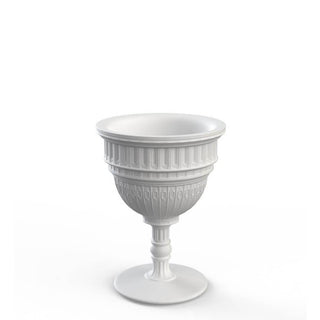 Qeeboo Capitol planter and champagne cooler in polyethylene White - Buy now on ShopDecor - Discover the best products by QEEBOO design
