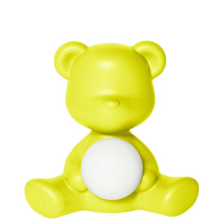 Qeeboo Teddy Girl LED table lamp in polyethylene Qeeboo Lime - Buy now on ShopDecor - Discover the best products by QEEBOO design