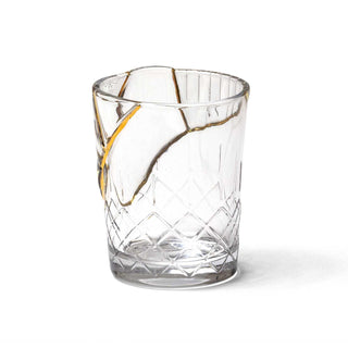 Seletti Kintsugi glass transparent/24 carat gold mod. 1 - Buy now on ShopDecor - Discover the best products by SELETTI design