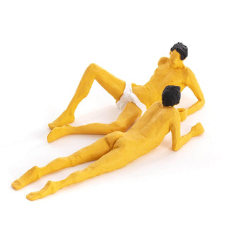 Seletti Museum Love Is a Verb Jean & Jean statuette - Buy now on ShopDecor - Discover the best products by SELETTI design