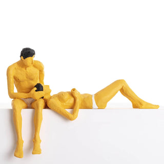Seletti Museum Love Is a Verb Jean Claude & Jacqueline statuette - Buy now on ShopDecor - Discover the best products by SELETTI design