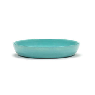 Serax Feast soup plate diam. 22 cm. azure - artichoke green - Buy now on ShopDecor - Discover the best products by SERAX design