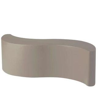 Slide Wave bench Dove grey - Buy now on ShopDecor - Discover the best products by SLIDE design