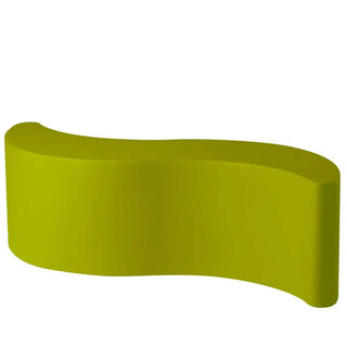 Slide Wave bench Slide Lime green FR - Buy now on ShopDecor - Discover the best products by SLIDE design