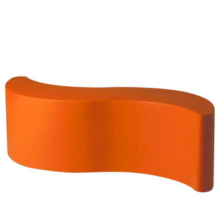 Slide Wave bench Slide Pumpkin orange FC - Buy now on ShopDecor - Discover the best products by SLIDE design